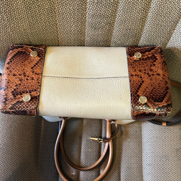 Michael Kors Satchel - Medium. Tan and brown. - Picture 4 of 9